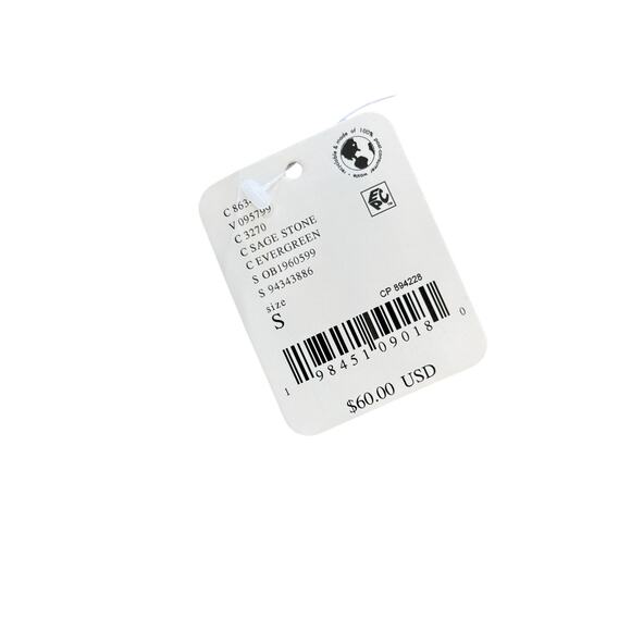 NWT $60 FREE PEOPLE MOVEMENT Hot Shot Tee Romper Sage Stone Green Size small - Picture 2 of 7